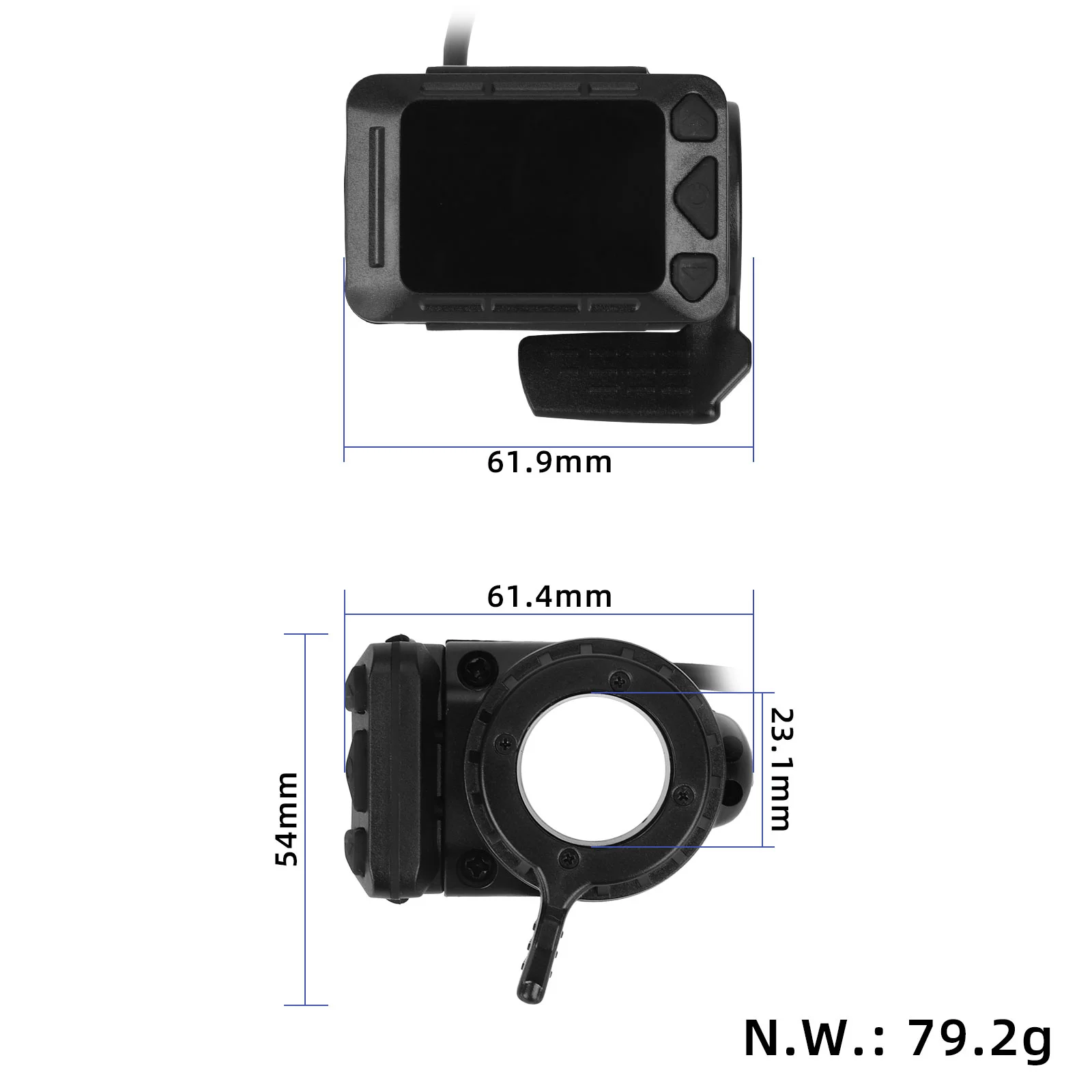 Afișaj color tactil pentru Kukirin C1 Pro, Kukirin