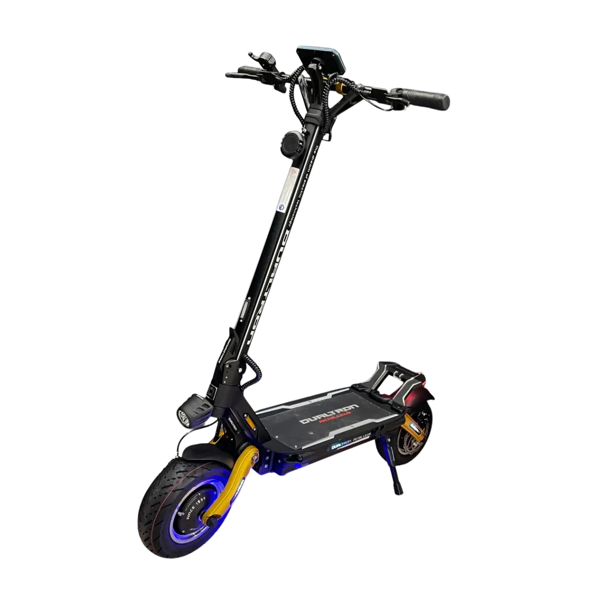 Trotinetă electrică Dualtron NEW Achilleus 60V 31.5Ah China 21700 Auriu, 80km/h, 2×1400W, 120km autonomie