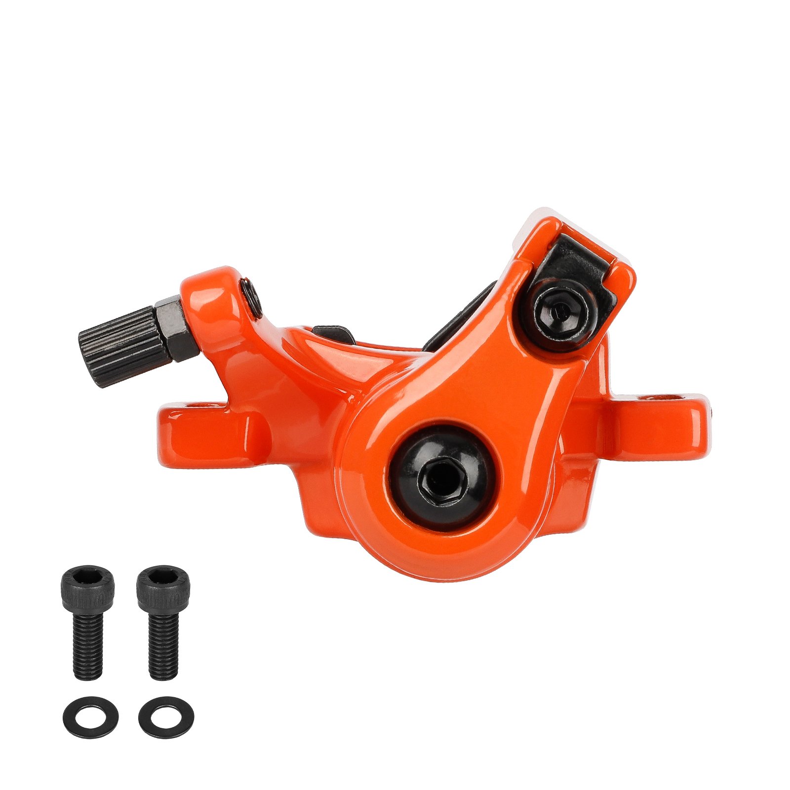 Etrier de frână portocaliu, stânga, pentru Xiaomi 3 și Xiaomi 4 Pro