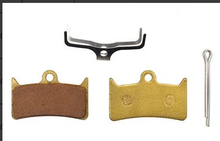 Plăcuțe de frână din metal, dreptunghiulare, cu urechi, universale