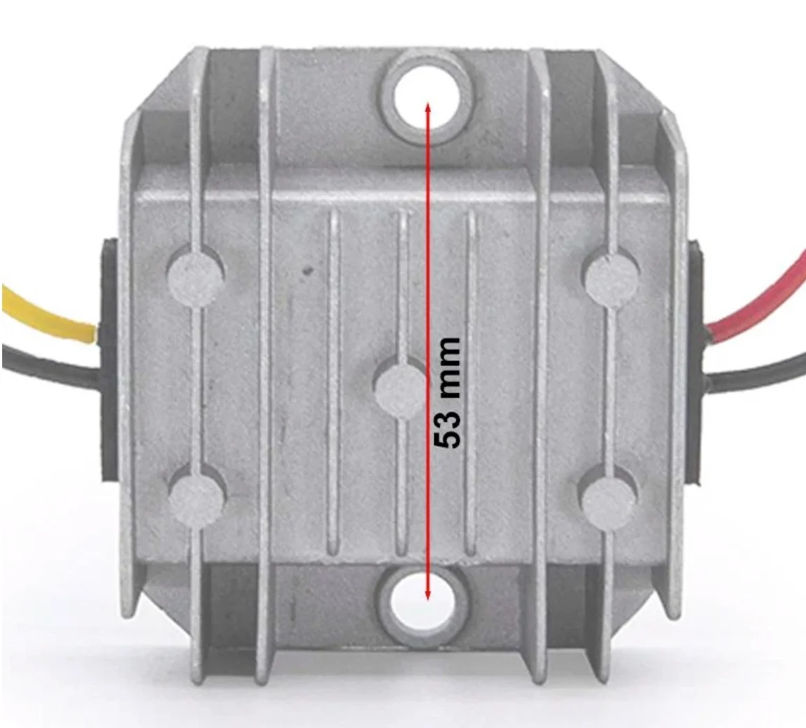 Convertor de tensiune DC 20-72V la 12V 5A 4L, cu USB