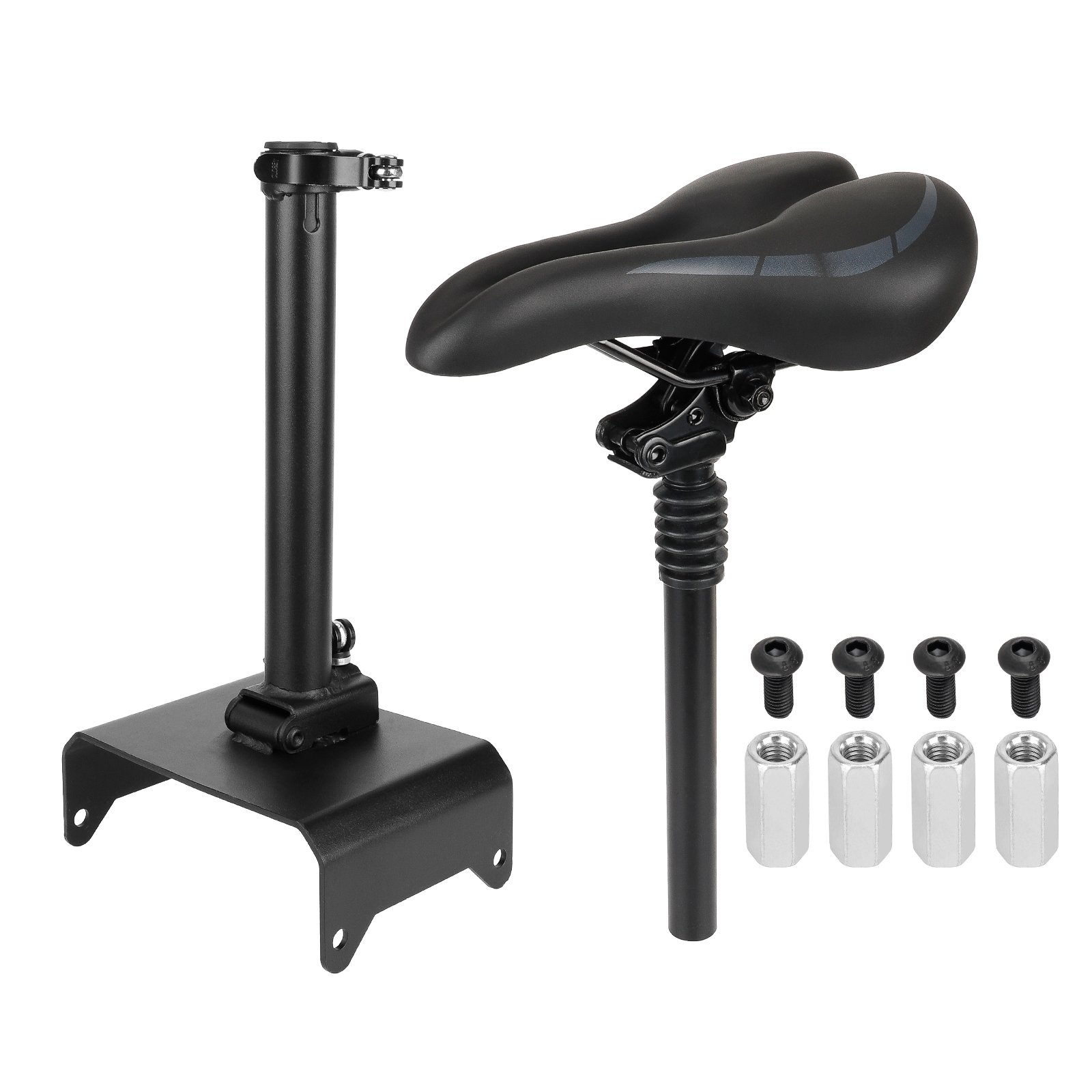 Șa neagră pentru trotinete Segway Ninebot seria F, cu șa mică