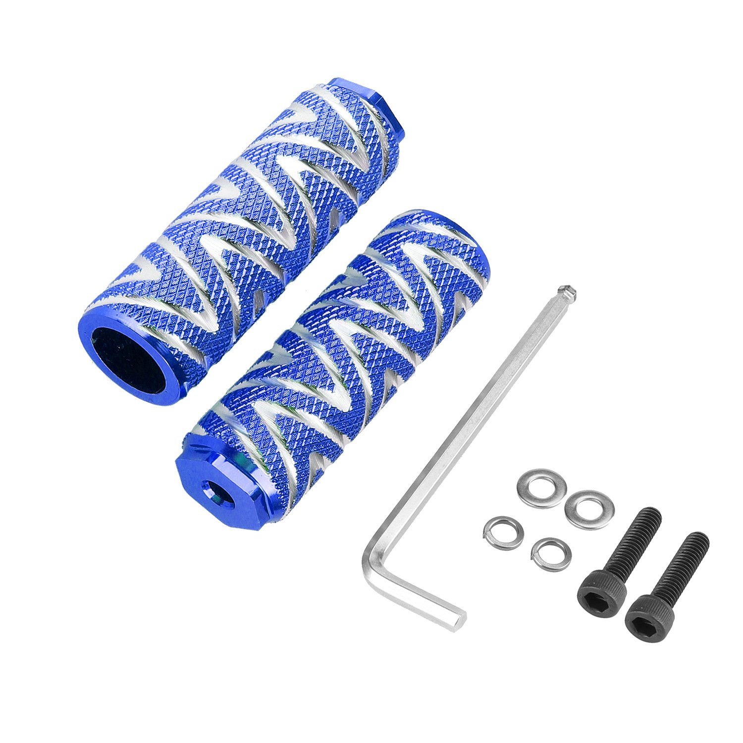 Suport pentru picior spate albastru, din aliaj de aluminiu, pentru Xiaomi M365 Pro