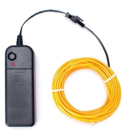 Lumini decorative galbene 2M pentru Ninebot G30 Max, Xiaomi M365 Pro
