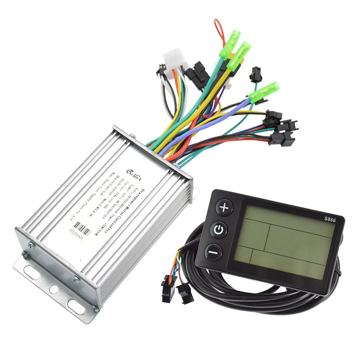 Afișaj LCD S866 + controler motor fără perii 36V-60V 18A (350/450W)