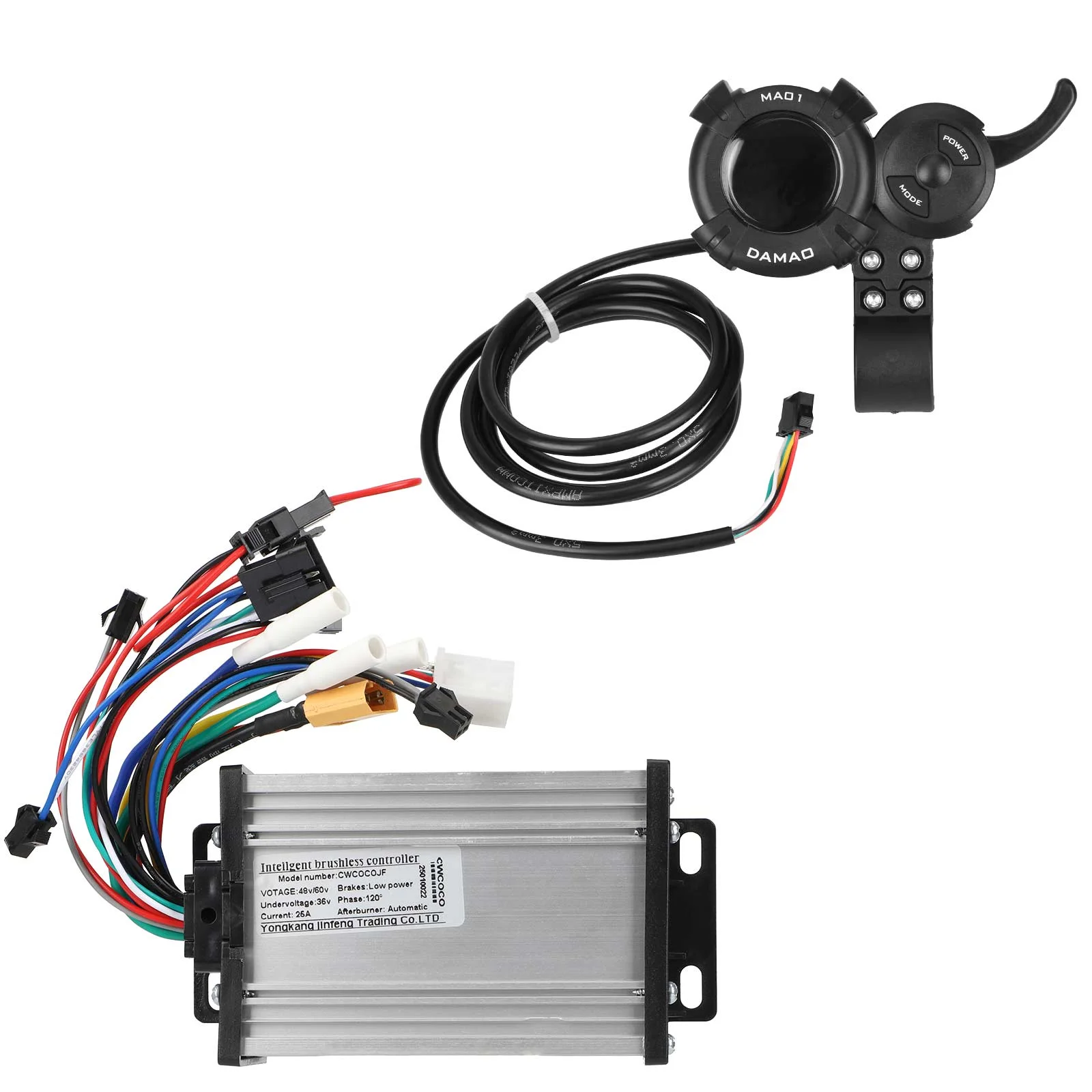 Controler 36-60V 25A cu afișaj, universal, Damao